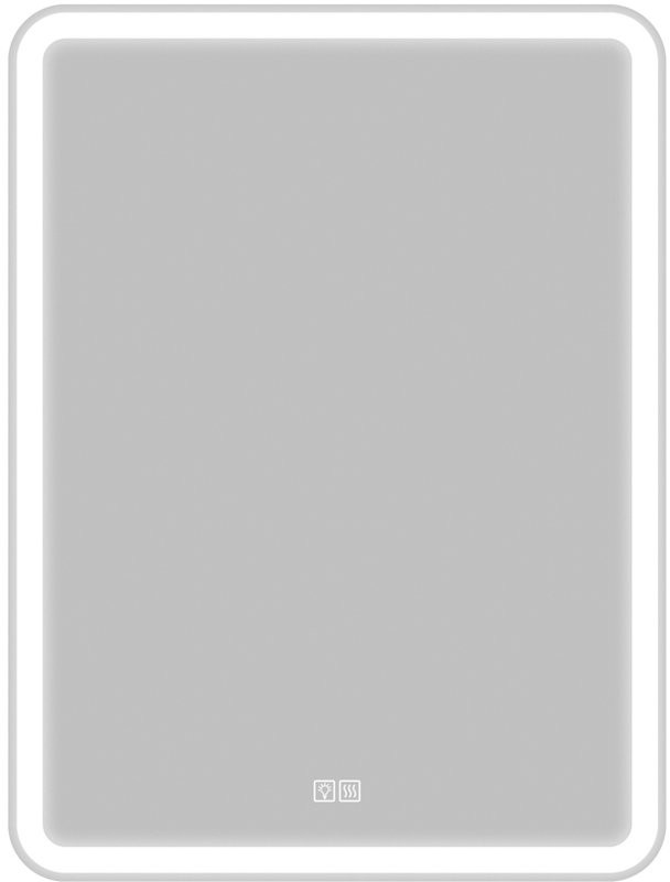 Мебель для ванной комнаты BelBagno Marino 60 подвесная, rovere grigio, черная раовина