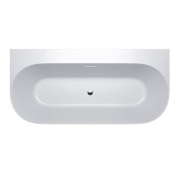 Акриловая ванна Ravak Freedom XC00D00051 170x80 см, пристенная, белая, на ножках, со сливом-переливом
