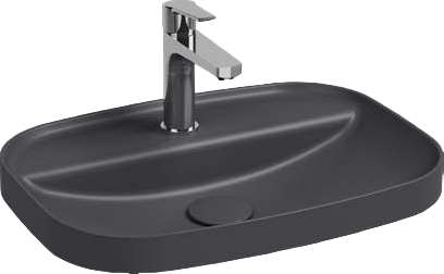 Раковина Allen Brau Fantasy Sphere 55x40, антрацит