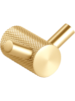 Крючок Bemeta Auria 171106030 матовое золото-шампань, на шурупах