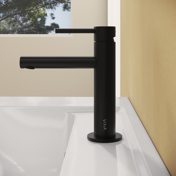 Смеситель для раковины VitrA Origin A4255636WTC матовый черный