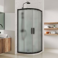 Душевой уголок Kubele DE018 RG-MAT-BLMT 115х115
