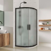 Душевой уголок Kubele DE018 RG-MAT-BLMT 115х115 Душевой уголок Kubele DE018 RG-MAT-BLMT 115х115