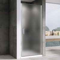Душевая дверь в нишу Abber Sonnenstrand AG04100M 100 см, профиль хром, стекло матовое