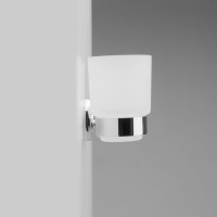 Стакан для ванной AM.PM Bliss L A5534364 настенный, хром, стеклянный Стакан для ванной AM.PM Bliss L A5534364 настенный, хром, стеклянный