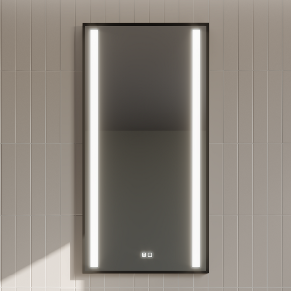 Зеркало STWORKI Левангер 50 с подсветкой