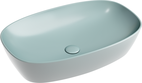 Накладная раковина Ceramicanova Element CN6049MLG зеленая матовая