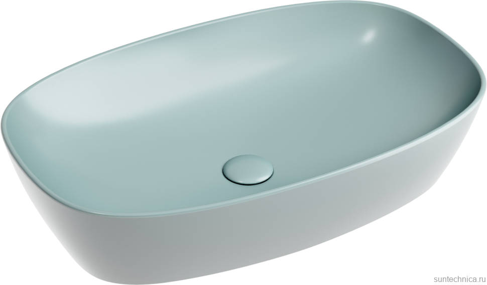 Накладная раковина Ceramicanova Element CN6049MLG зеленая матовая