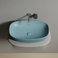 Накладная раковина Ceramicanova Element CN6049MLG зеленая матовая