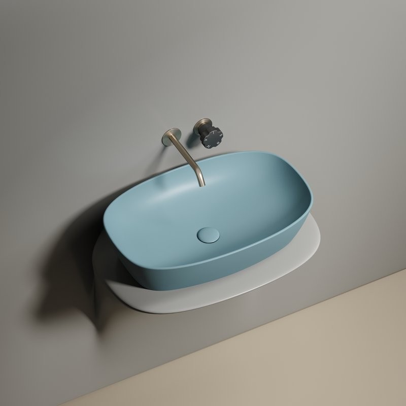 Накладная раковина Ceramicanova Element CN6049MLG зеленая матовая