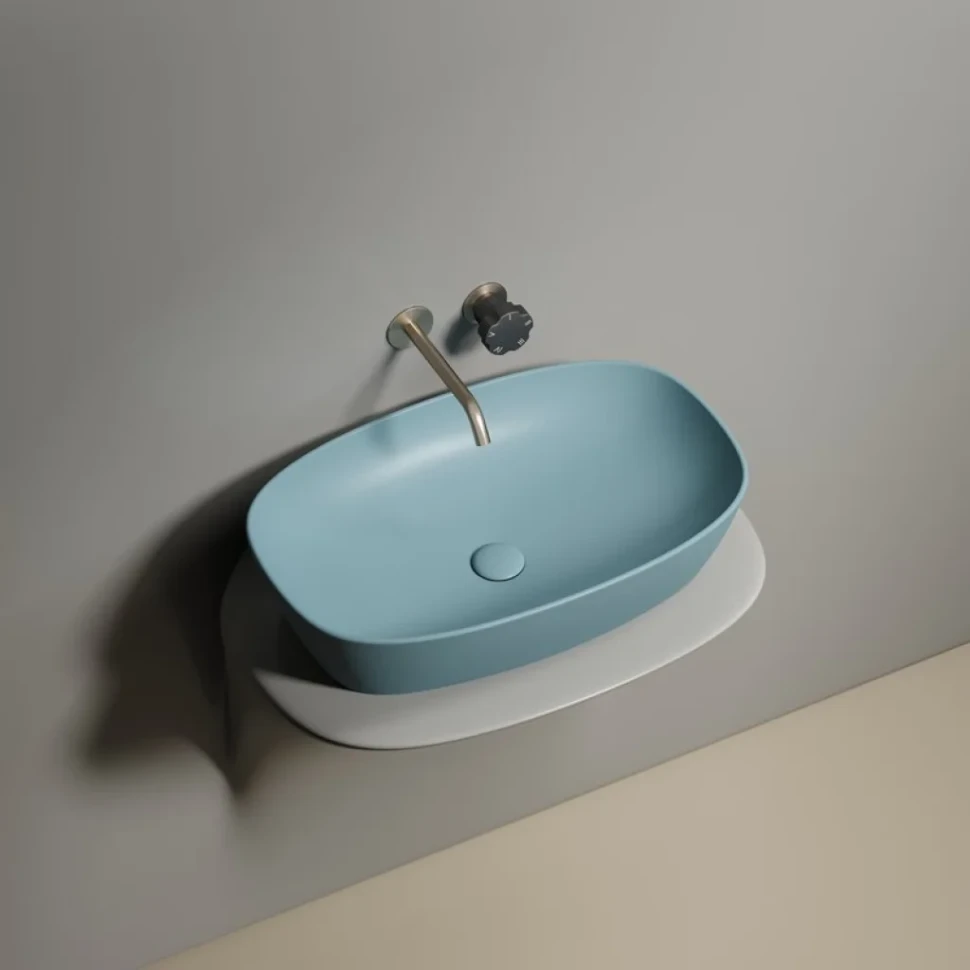 Накладная раковина Ceramicanova Element CN6049MLG зеленая матовая