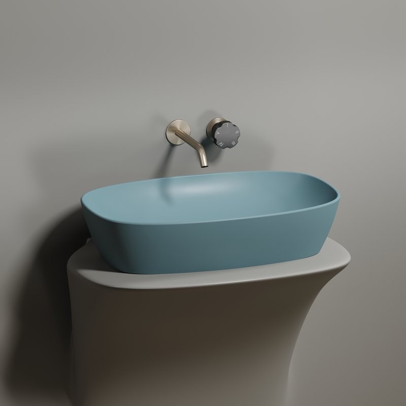 Накладная раковина Ceramicanova Element CN6049MLG зеленая матовая