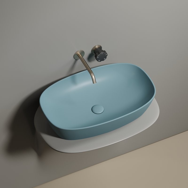 Накладная раковина Ceramicanova Element CN6049MLG зеленая матовая
