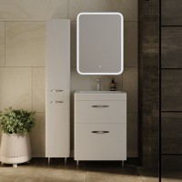 Мебель для ванной комнаты Style Line Каре 60 напольная, Люкс plus, белая