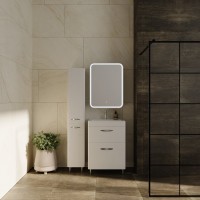 Мебель для ванной комнаты Style Line Каре 60 напольная, Люкс plus, белая