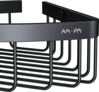 Полка AM.PM Sense L A7452222 угловая, черная, 2 шт. Полка AM.PM Sense L A7452222 угловая, черная, 2 шт.