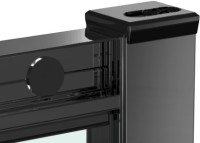 Душевой уголок RGW Classic CL-34 100х100, профиль черный