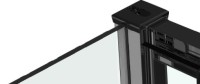 Душевой уголок RGW Classic CL-34 100х100, профиль черный