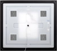 Зеркало BelBagno Kraft 80x60, с подсветкой, с подогревом, черный