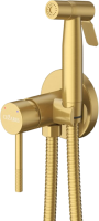 Гигиенический душ Cezares Relax RELAX-DIF-BORO С ВНУТРЕННЕЙ ЧАСТЬЮ, брашированное золото