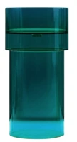 Раковина напольная Abber Kristall AT2701Aquamarin-H 45 бирюзовая, круглая
