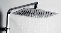 Душевой комплект Смеситель Wasserkraft Alme 1501 + Стойка A042