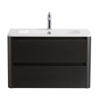 Мебель для ванной комнаты Cezares Relax 80 оружейная сталь, раковина Cezares CZR-800/480-LV-MR-NV