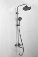 Душевая стойка BELZ B812 B24812-3 оружейная сталь