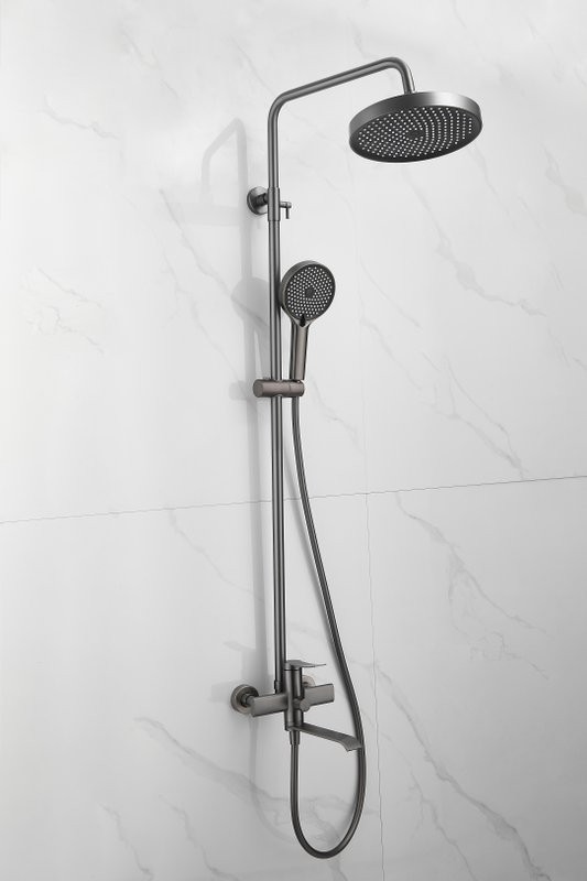 Душевая стойка BELZ B812 B24812-3 оружейная сталь