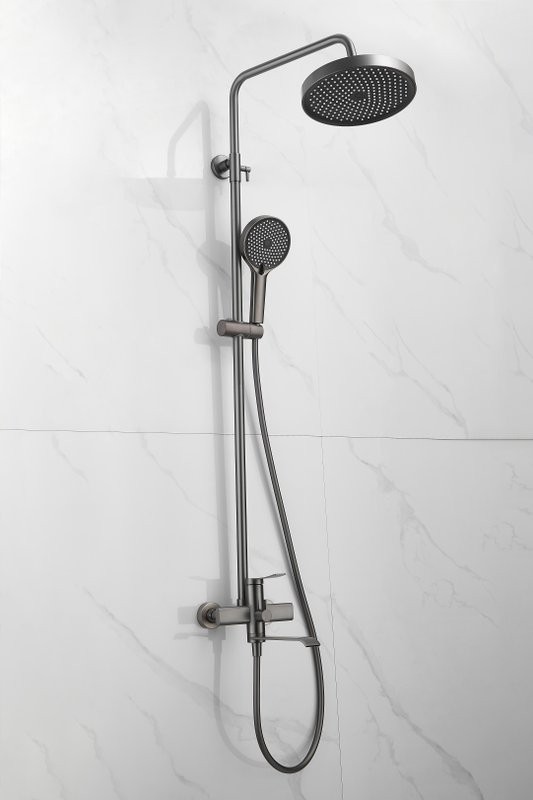 Душевая стойка BELZ B812 B24812-3 оружейная сталь