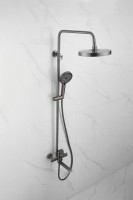 Душевая стойка BELZ B812 B24812-3 оружейная сталь