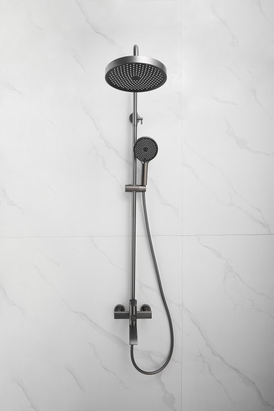 Душевая стойка BELZ B812 B24812-3 оружейная сталь