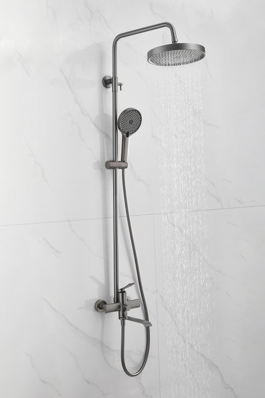 Душевая стойка BELZ B812 B24812-3 оружейная сталь