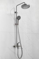 Душевая стойка BELZ B812 B24812-3 оружейная сталь