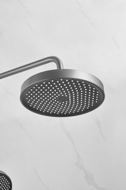 Душевая стойка BELZ B812 B24812-3 оружейная сталь