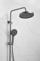 Душевая стойка BELZ B812 B24812-3 оружейная сталь