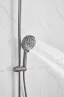 Душевая стойка BELZ B812 B24812-3 оружейная сталь