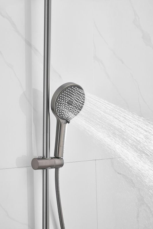 Душевая стойка BELZ B812 B24812-3 оружейная сталь