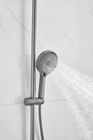 Душевая стойка BELZ B812 B24812-3 оружейная сталь