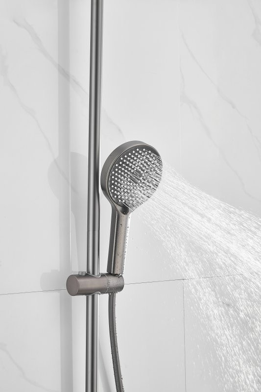 Душевая стойка BELZ B812 B24812-3 оружейная сталь