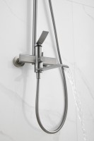 Душевая стойка BELZ B812 B24812-3 оружейная сталь