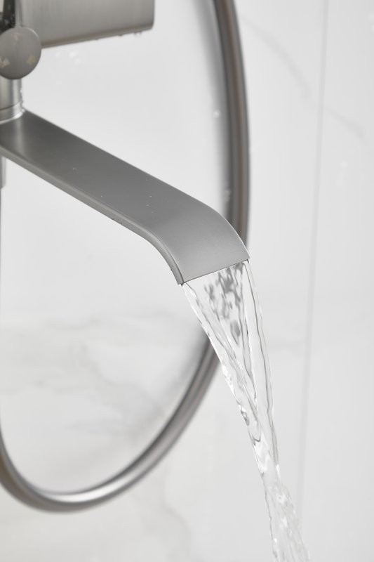 Душевая стойка BELZ B812 B24812-3 оружейная сталь