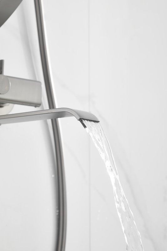 Душевая стойка BELZ B812 B24812-3 оружейная сталь