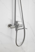 Душевая стойка BELZ B812 B24812-3 оружейная сталь