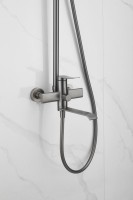 Душевая стойка BELZ B812 B24812-3 оружейная сталь