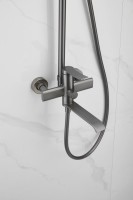 Душевая стойка BELZ B812 B24812-3 оружейная сталь