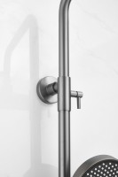 Душевая стойка BELZ B812 B24812-3 оружейная сталь