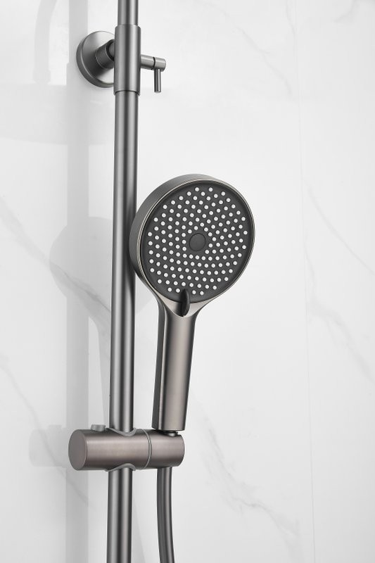 Душевая стойка BELZ B812 B24812-3 оружейная сталь