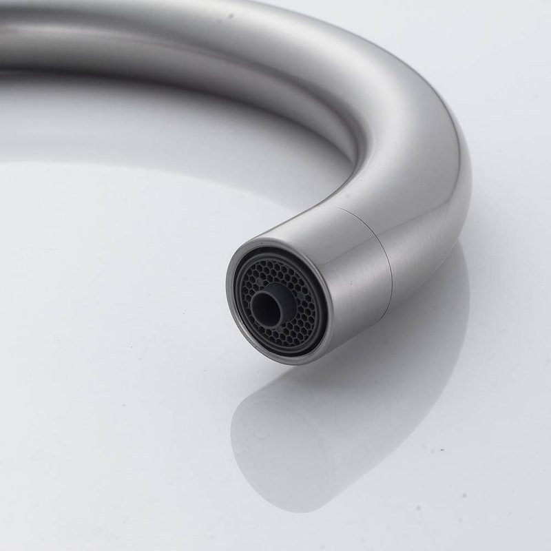 Смеситель для кухни с подключением фильтра Shevanik S428L, сатин