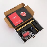 Смеситель для раковины Raglo R20.15.03, золотой сатин Смеситель для раковины Raglo R20.15.03, золотой сатин